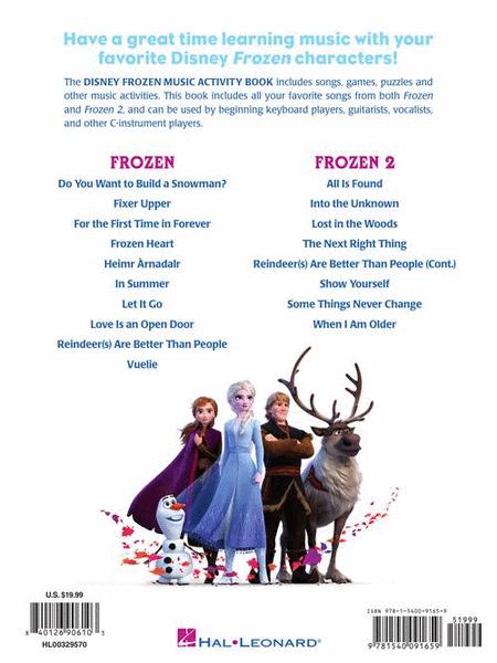 Frozen Music Activity Book