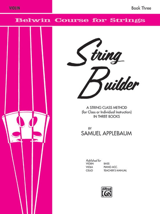 String Builder Book Three - Violin Part