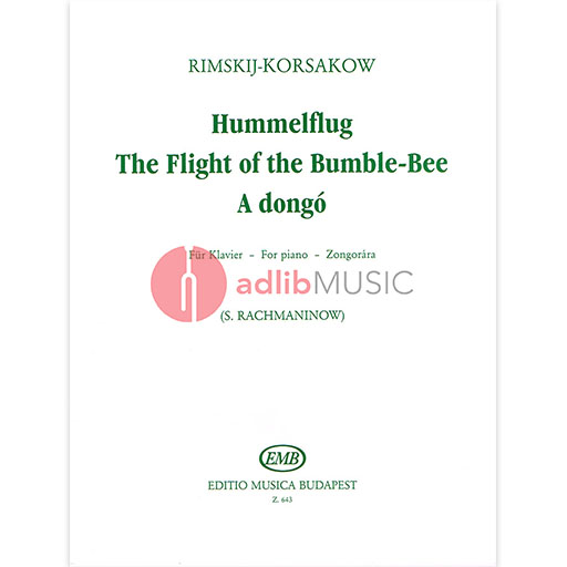 FLIGHT OF THE BUMBLE BEE ARR RACHMANINOFF PNO SOL - RIMSKY-KORSAKOV - PIANO - EMB