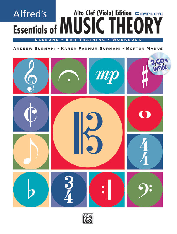 Essentials of Music Theory Viola Book Comp Bk/CD