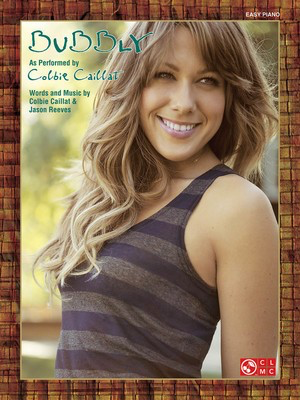 Bubbly - Easy Piano Sheet Music - Piano|Vocal Cherry Lane Music Easy Piano with Lyrics