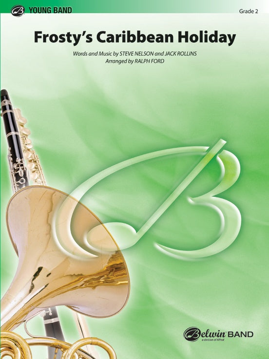 Frosty's Caribbean Holiday - Concert Band Conductor Score & Parts (Digital Download)