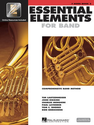 Essential Elements for Band Book 2 - French Horn Sheet Music/EEi Online Resources by Menghini/Bierschenk/Higgins/Lavender/Lautzenheiser/Rhodes Hal Leonard 862598