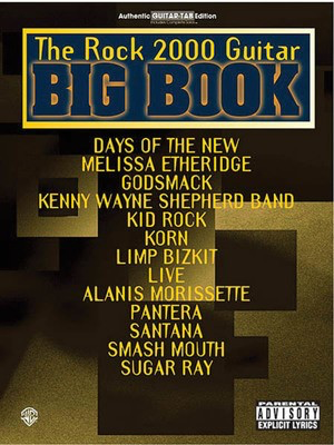 The Rock 2000 Guitar Big Book - Guitar Big Book Series - Guitar Alfred Music Guitar Solo