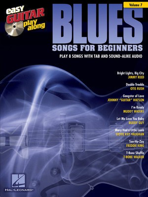 Blues Songs for Beginners - Easy Guitar Play-Along Volume 7 - Guitar Hal Leonard Easy Guitar TAB /CD