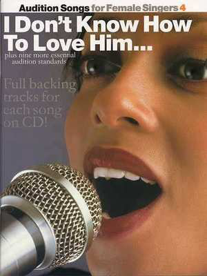 Audition Songs Female Singers 4 Bk/Cd -