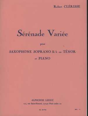 Serenade Variee Ten Sax/Pno -