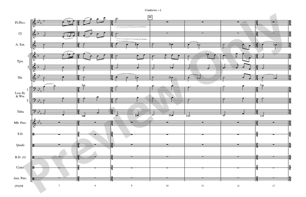 Gettysburg – Marching Band Conductor Score & Parts (Digital Download)
