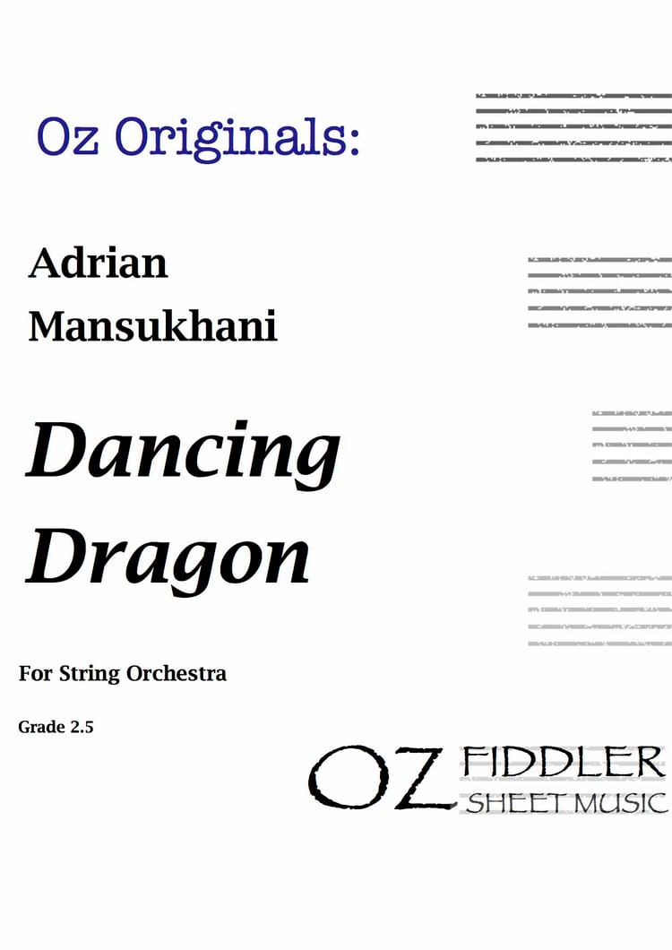 Dancing Dragon - Adrian Mansukhani - String Orchestra (Digital Download)