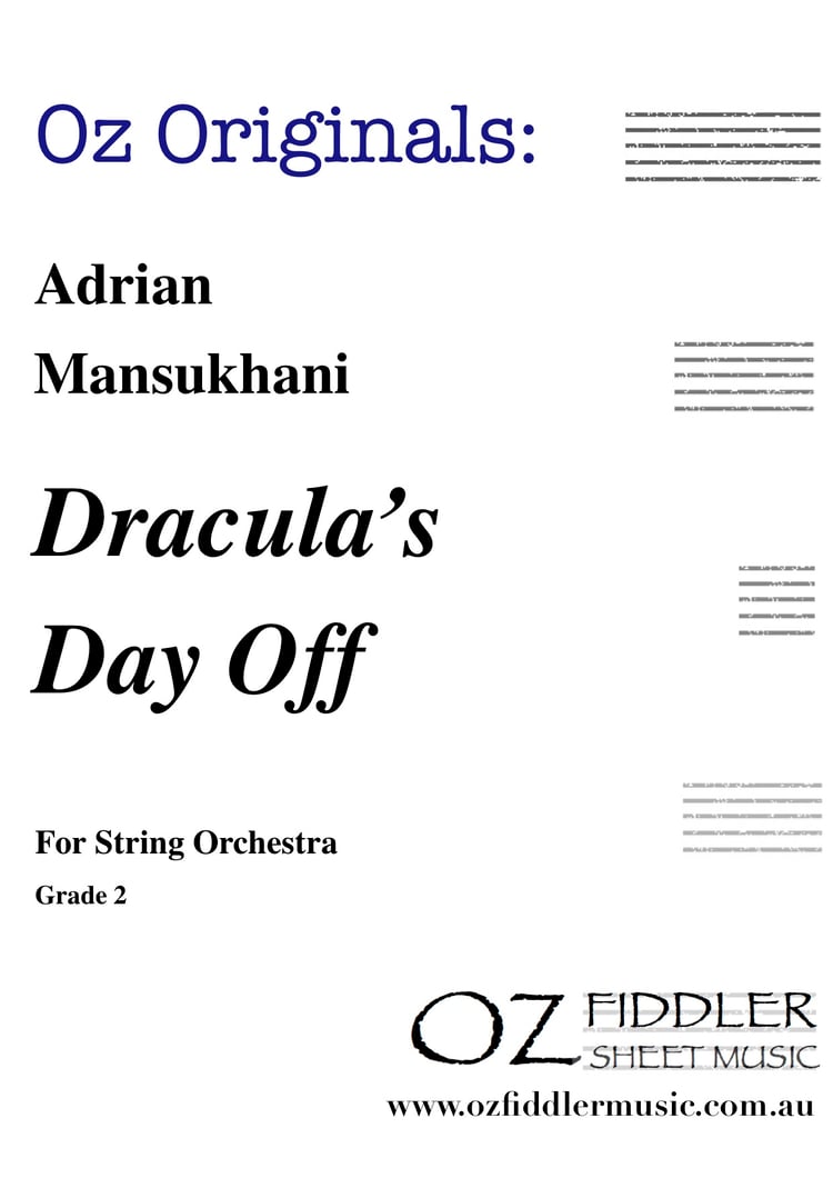 Dracula's Day Off - Adrian Mansukhani - String Orchestra (Digital Download)