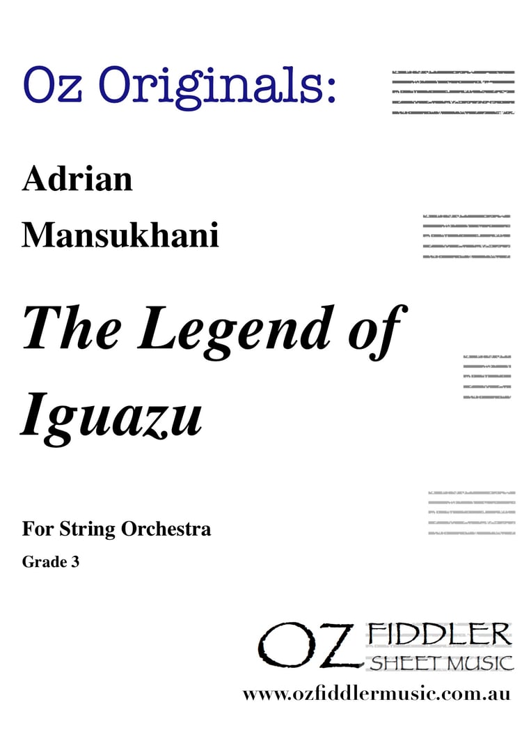 The Legend of Iguazu - Adrian Mansukhani - String Orchestra (Digital Download)