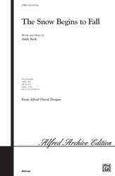 The Snow Begins to Fall - SATB Choral Octavo (Digital Download)