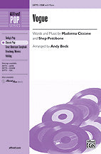 Vogue - SSA Choral Octavo (Digital Download)
