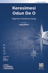 Keresimesi Odun De O - SAB Choral Octavo (Digital Download)