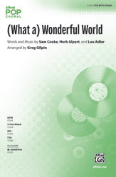 (What a) Wonderful World - TTB Choral Octavo (Digital Download)