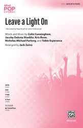 Leave a Light On - SATB Choral Octavo (Digital Download)