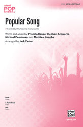 Popular Song - SATB Choral Octavo (Digital Download)