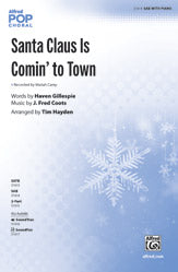 Santa Claus Is Comin' to Town - SAB Choral Octavo (Digital Download)