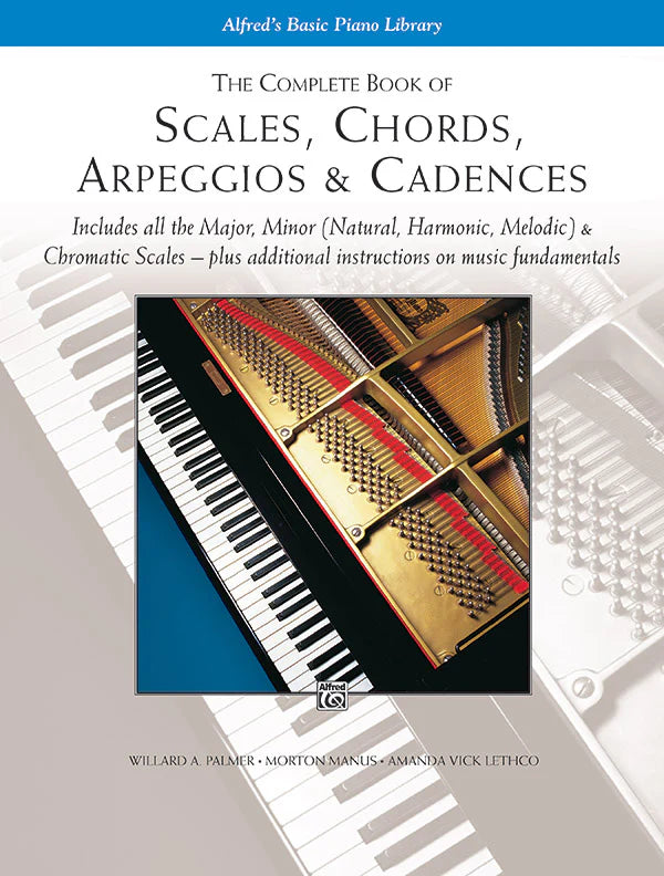 The Complete Book of Scales, Chords, Arpeggios & Cadences - Piano (Digital Download)
