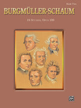 Burgmuller-Schaum, Book Two: 18 Studies, Opus 109 - Piano (Digital Download)
