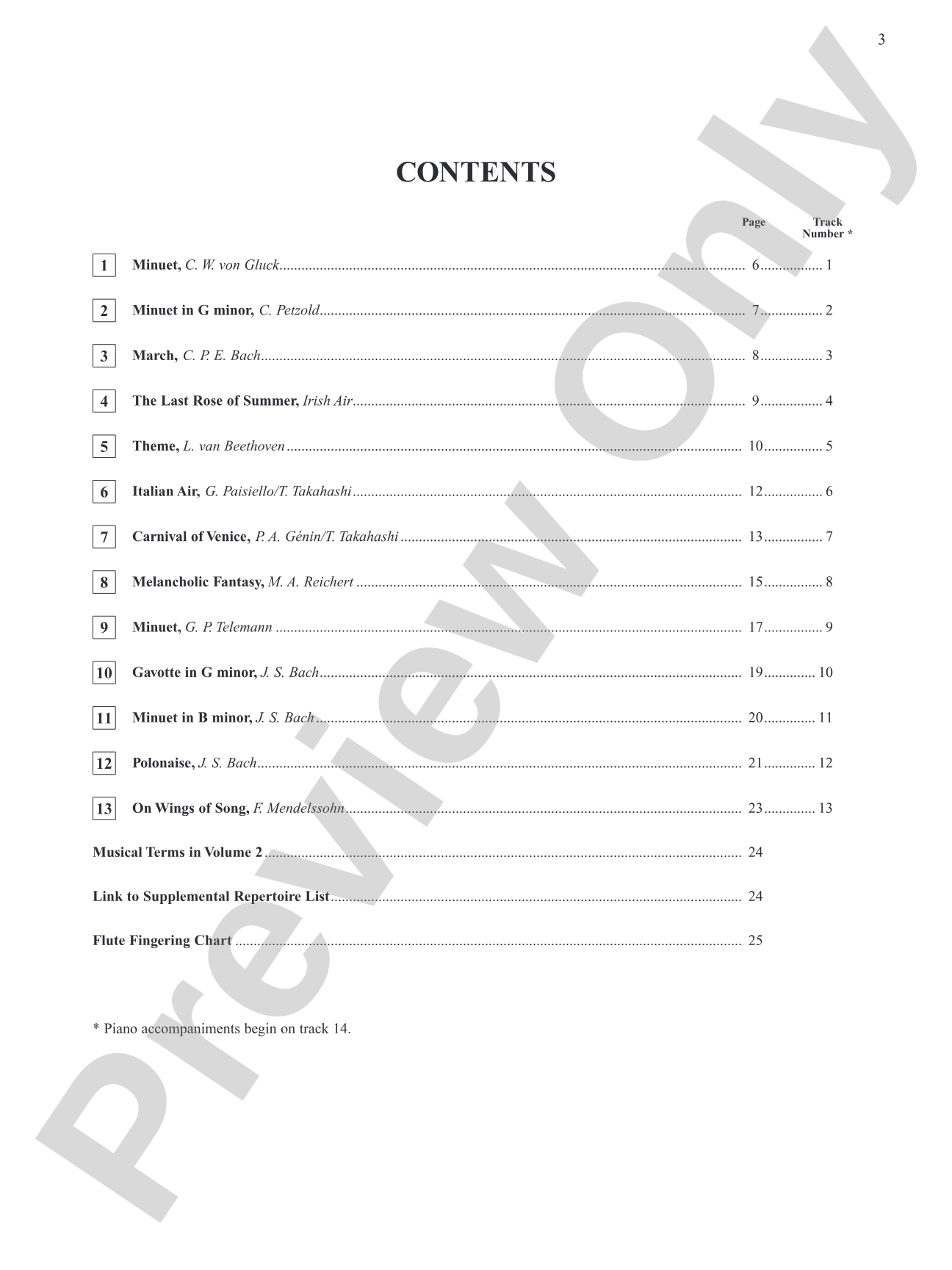 Suzuki Flute School, Volume 2 - Flute (Digital Download)