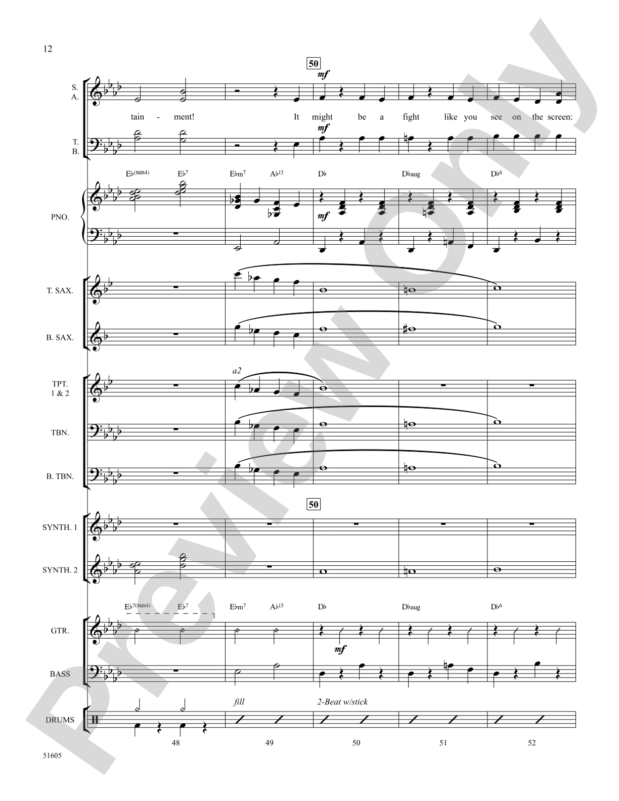 That's Entertainment - Choral SoundPax (Digital Download)