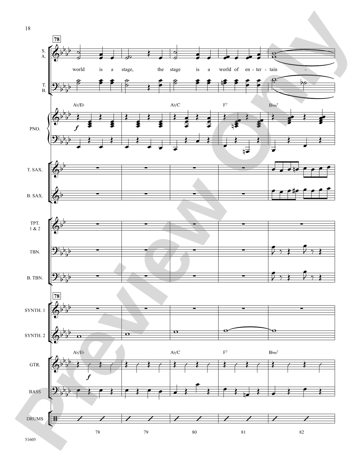That's Entertainment - Choral SoundPax (Digital Download)