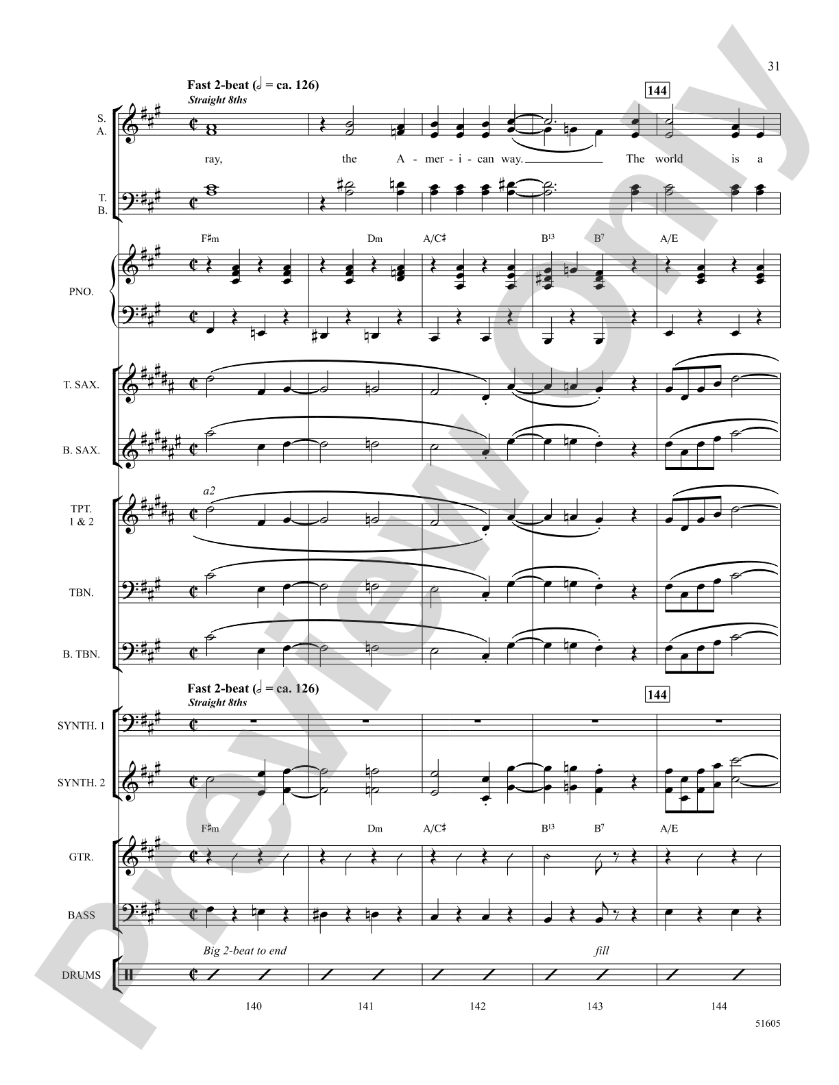 That's Entertainment - Choral SoundPax (Digital Download)
