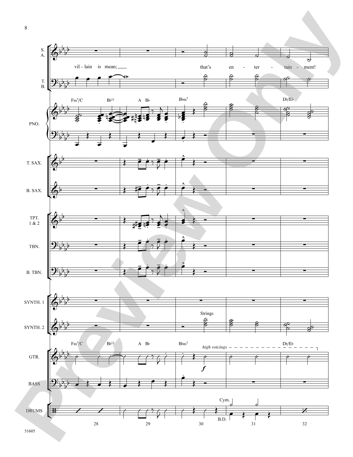 That's Entertainment - Choral SoundPax (Digital Download)