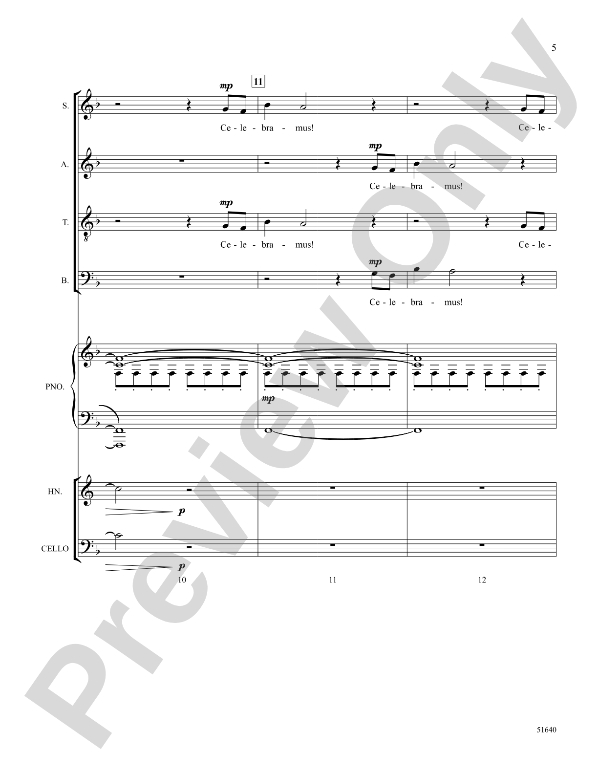 Celebramus - Choral SoundPax (Digital Download)