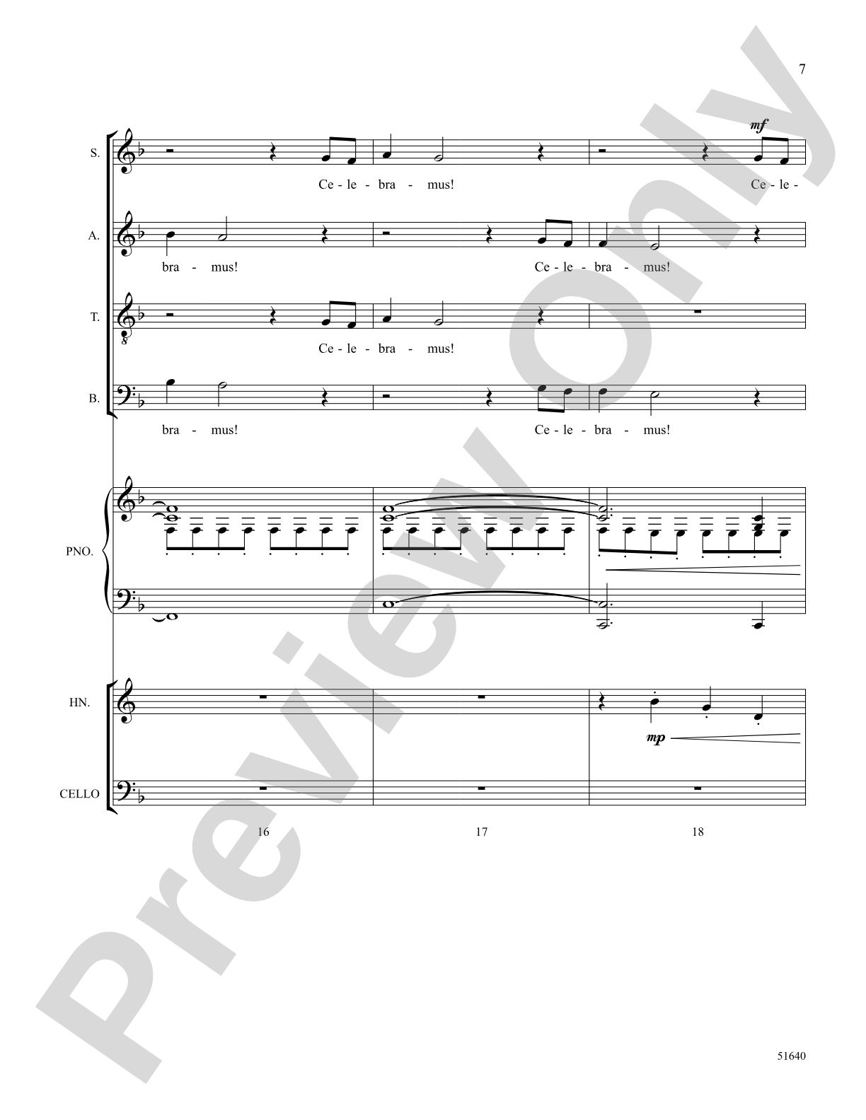 Celebramus - Choral SoundPax (Digital Download)