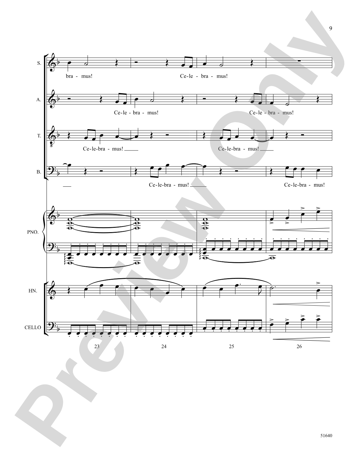 Celebramus - Choral SoundPax (Digital Download)