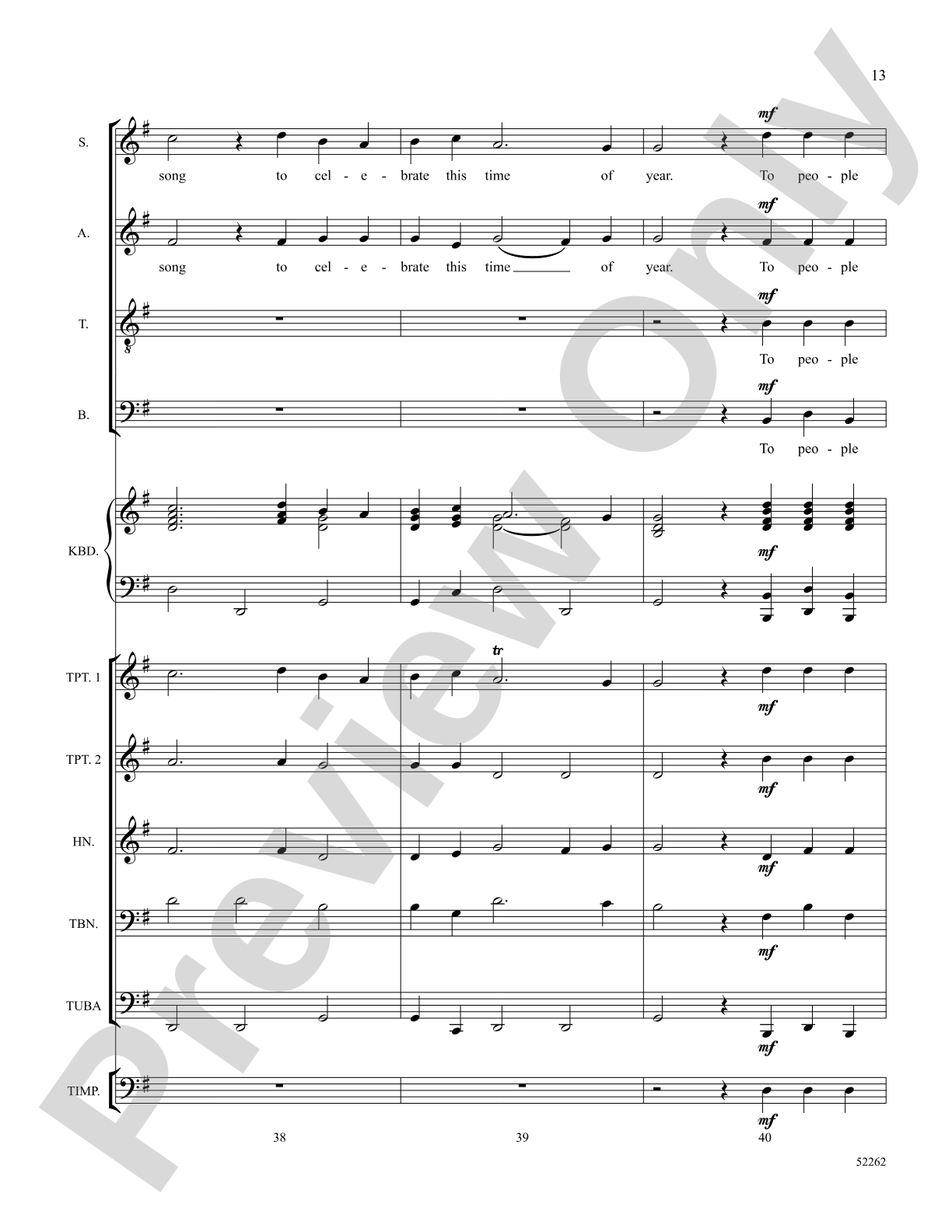 Christmas Hornpipe - Choral SoundPax (Digital Download)