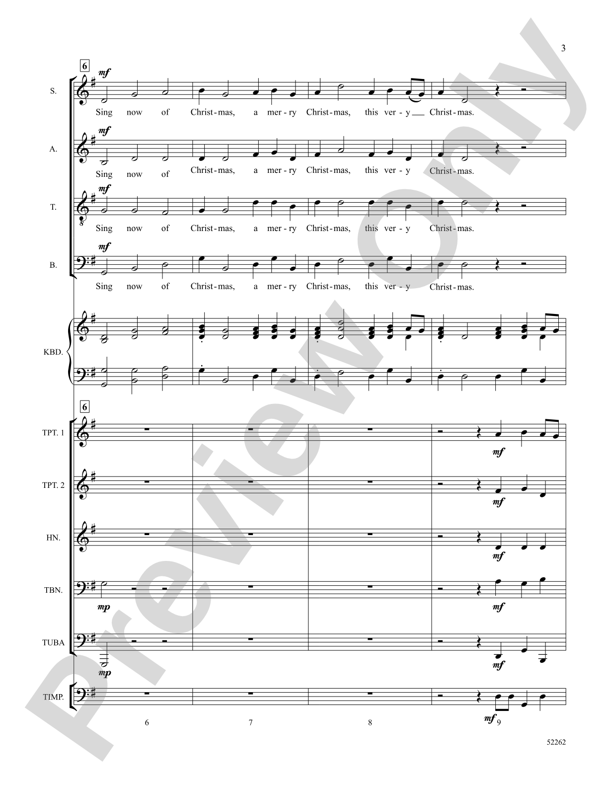 Christmas Hornpipe - Choral SoundPax (Digital Download)
