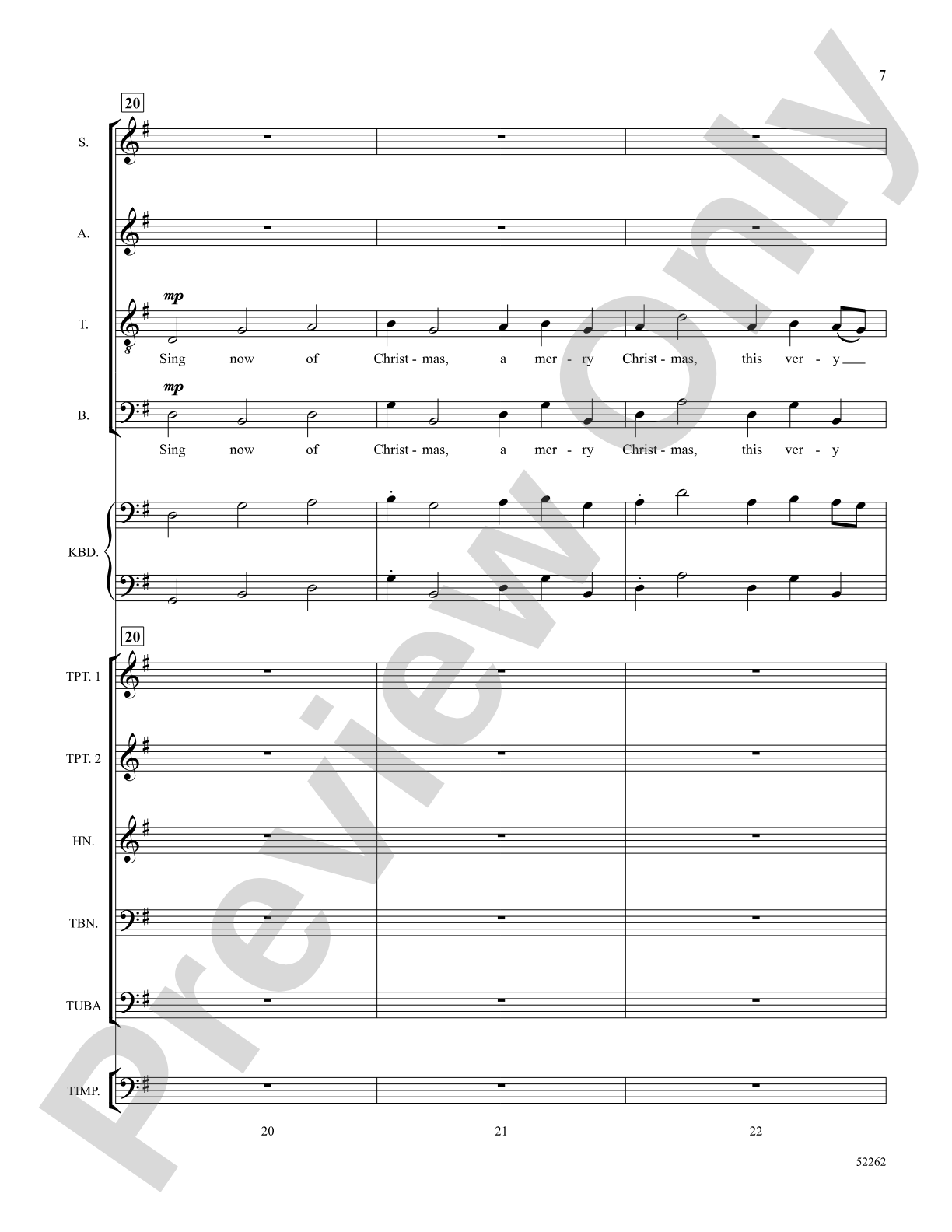 Christmas Hornpipe - Choral SoundPax (Digital Download)