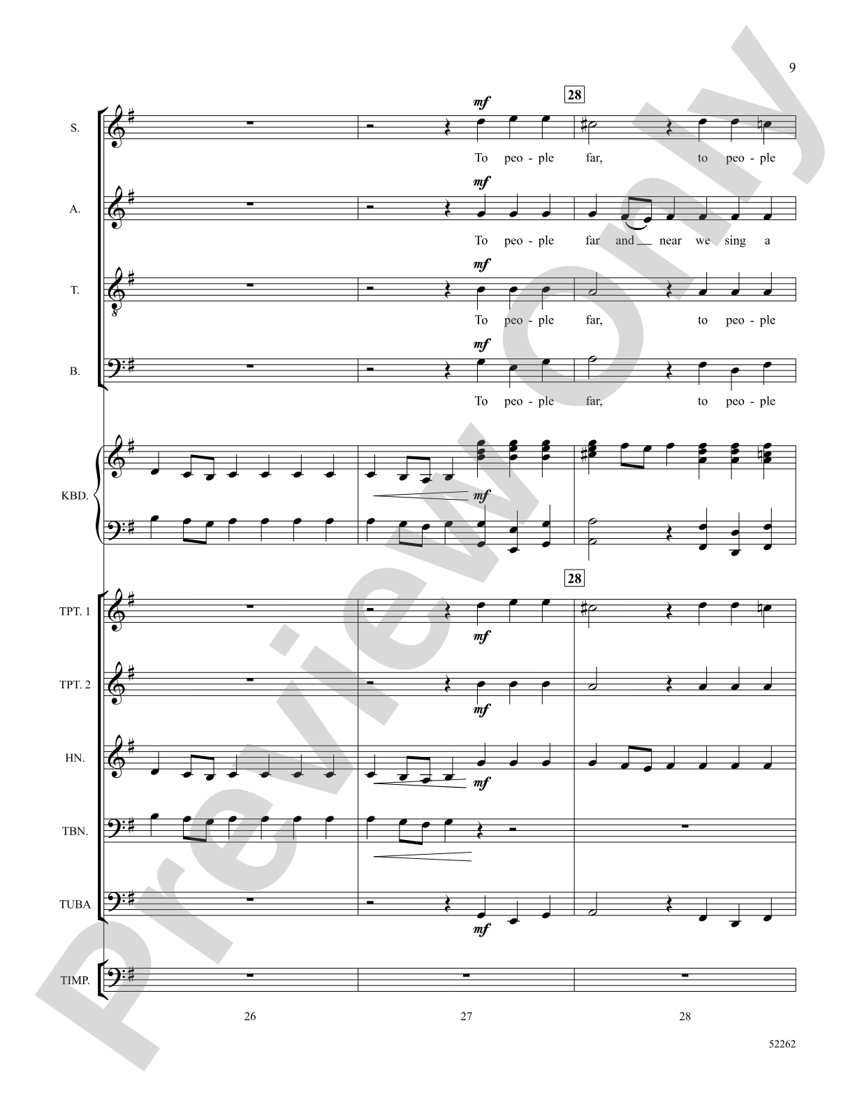 Christmas Hornpipe - Choral SoundPax (Digital Download)