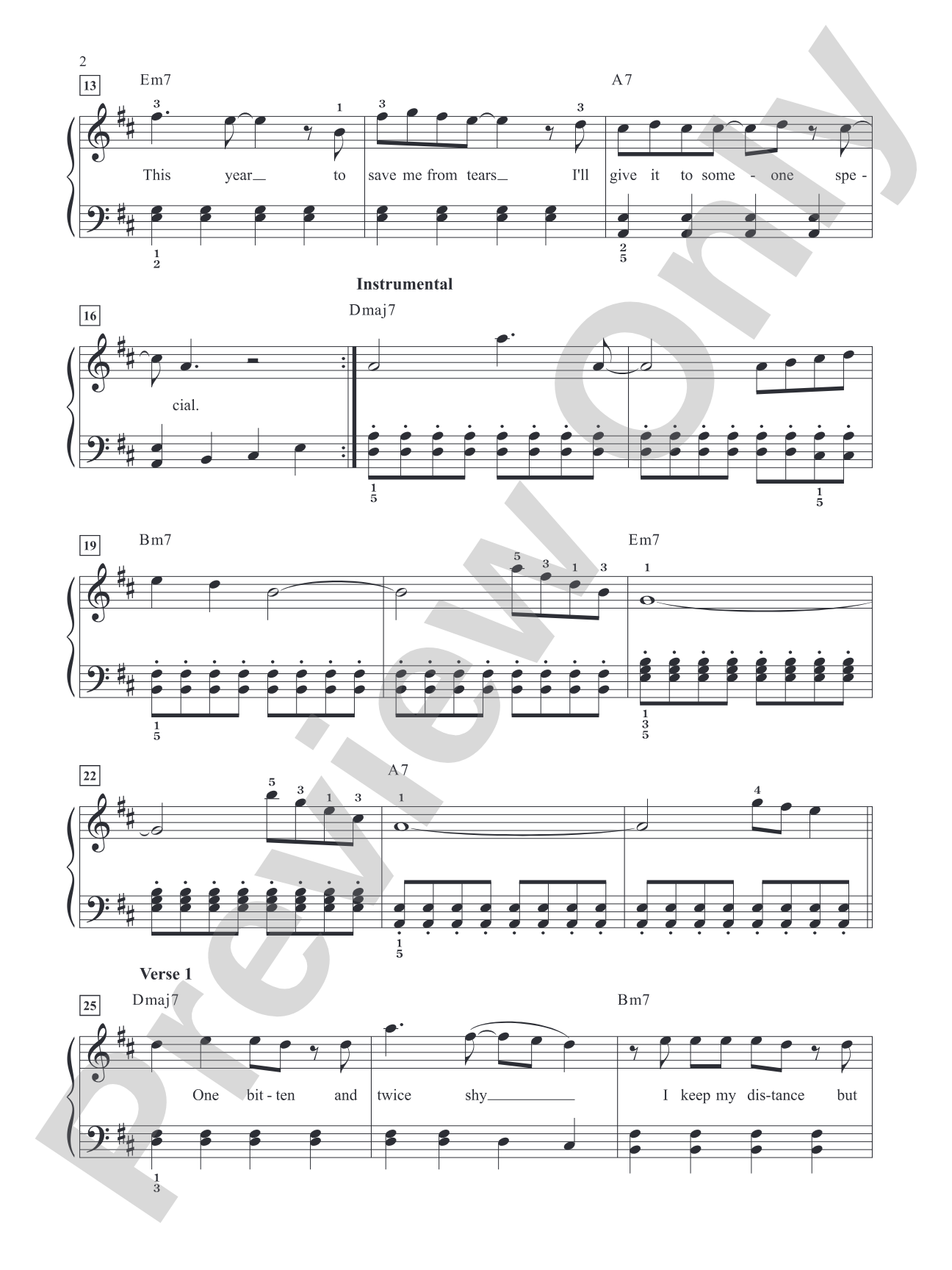 Last Christmas (Wham!) - Alfreds Basic Lvl 3 - Piano/Vocal - Digital Download