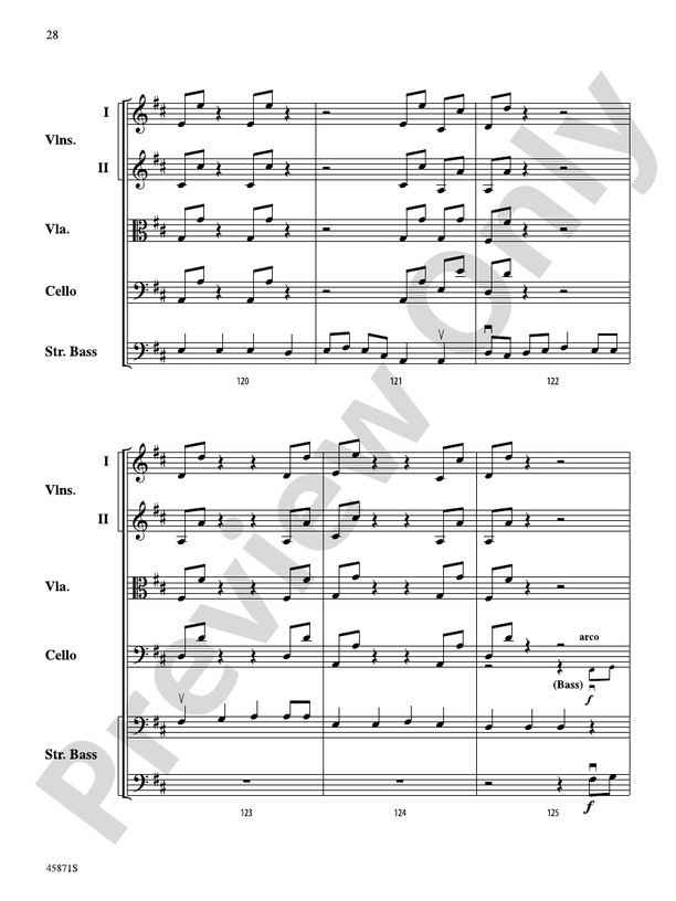 Hemispheres - String Orchestra Conductor Score & Parts (Digital Download)