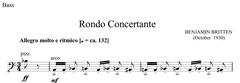 Rondo Concertante - Double Bass Part (Digital Download)