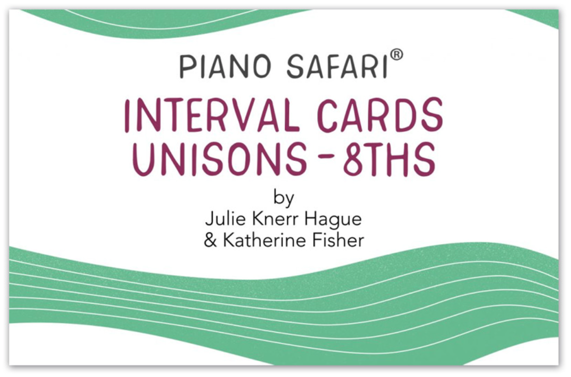 Piano Safari Interval Cards 2 - Fisher Katherine; Hague Julie Knerr Piano Safari PNSF1044