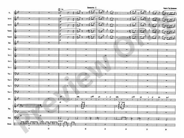 Frosty the Snowman - Jazz Ensemble Conductor Score & Parts (Digital Download)