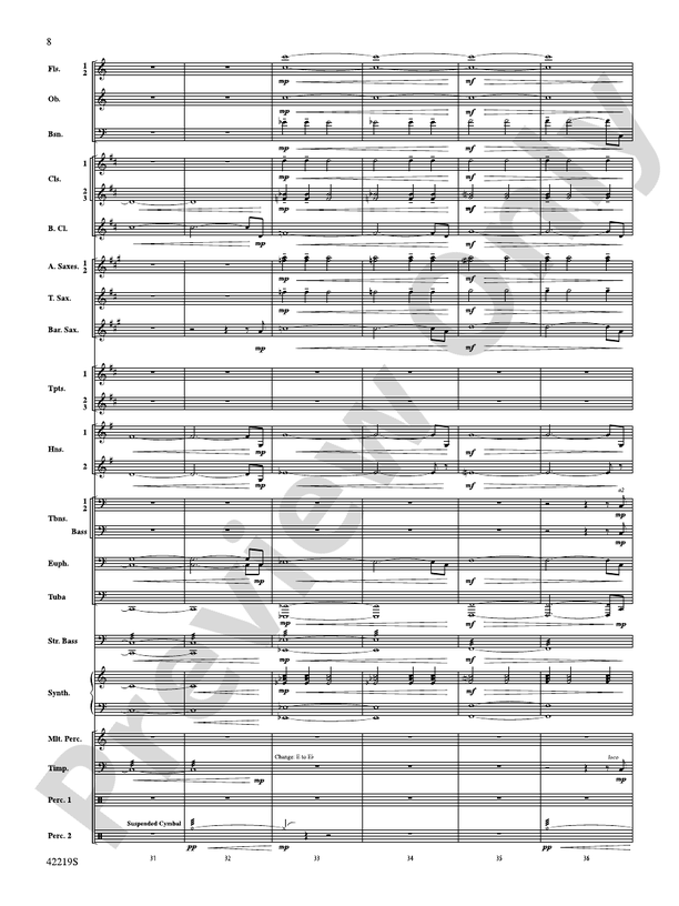 Man of Steel, Suite from - Concert Band Conductor Score & Parts (Digital Download)