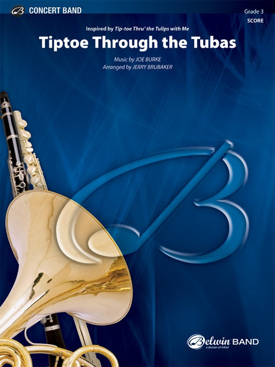 Tiptoe Through the Tubas - Concert Band Conductor Score & Parts (Digital Download)