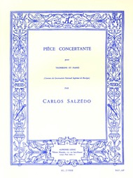 Salzedo - Piece Concertante Op27 - Trombone/Piano Accompaniment Leduc AL21988