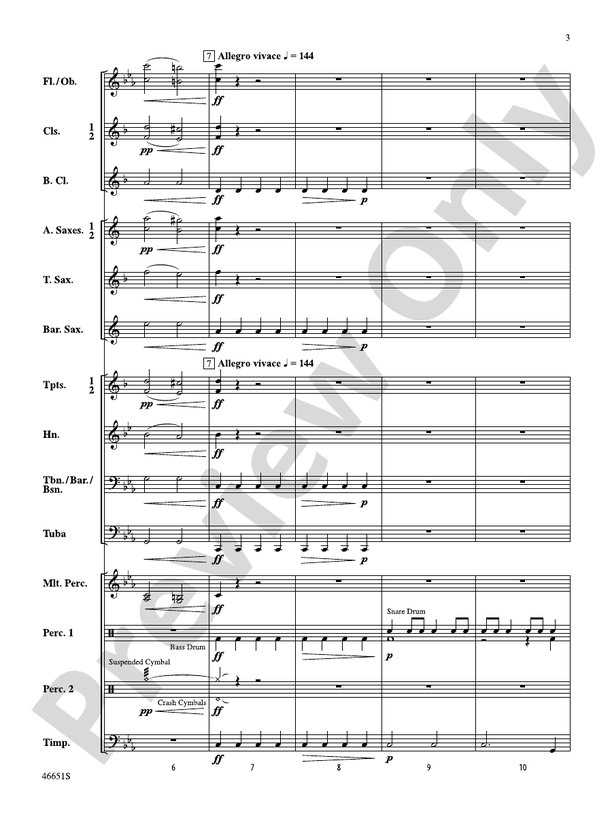 Legend of the Water Dragon - Concert Band Conductor Score & Parts (Digital Download)