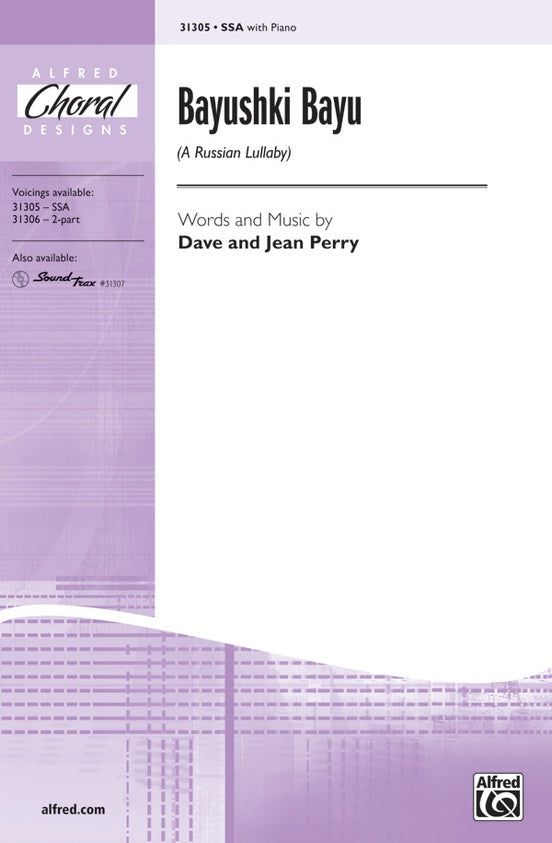 Bayushki Bayu (A Russian Lullaby) – SSA Choral Octavo (Digital Download)