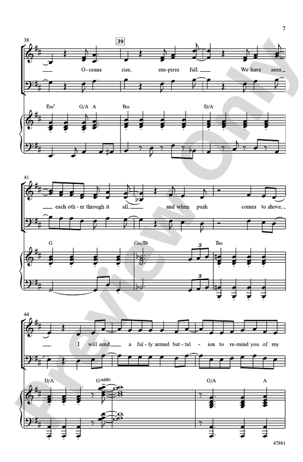 Hamilton Highlights – SAB Choral Octavo (Digital Download)
