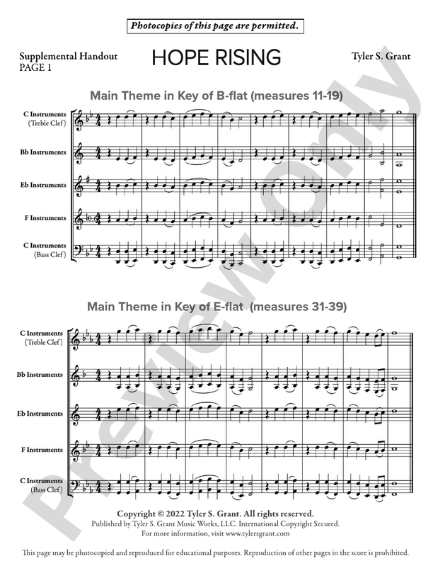 Horizons - Concert Band Conductor Score & Parts (Digital Download)