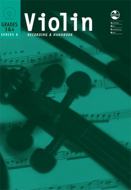 AMEB Series 8 Grades 3-4 - Violin CD Recording & Handbook 1203070439