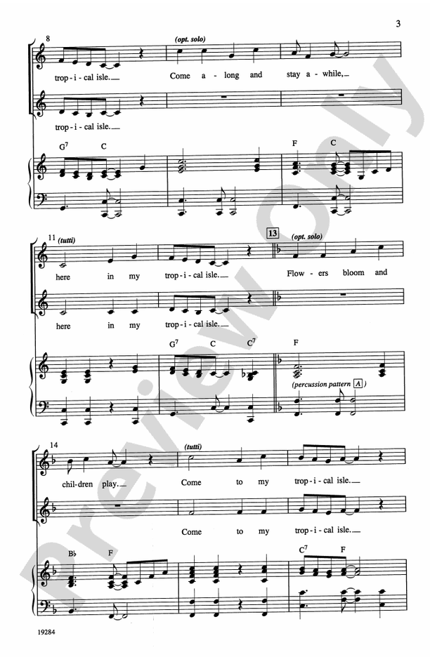 Ia Ora! (Tahitian for "Hello") – 2-Part Choral Octavo (Digital Download)